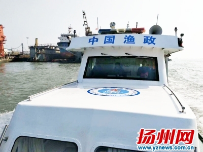 渔政部门在长江干流进行清江行动