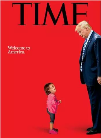 《时代》骨肉分离封面震撼世界 结果却是造假？