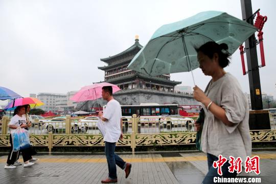 陕西106个县（区）降雨13条河流出现明显洪水过程