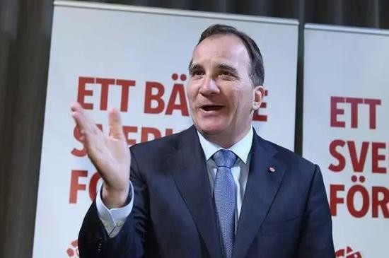 ▲瑞典首相斯蒂凡·洛夫文