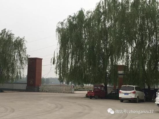 ▲广源纸业厂区,拍摄于2018年4月26日。新京报记者高敏摄