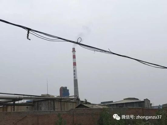 ▲张文奇举报过的广源纸业,拍摄于2018年4月26日。新京报记者高敏摄