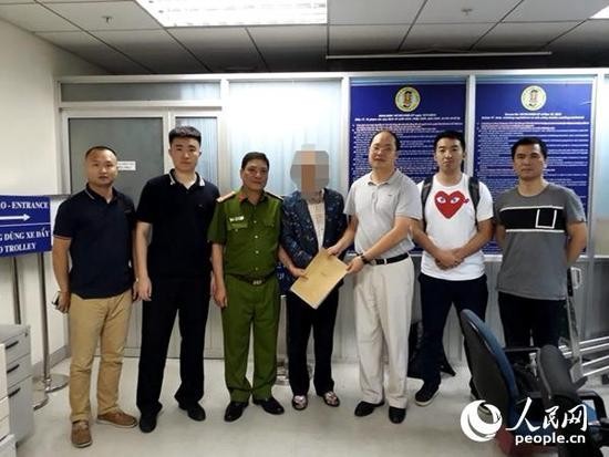 越南警方向中方移交一名猎狐对象 已潜逃19年