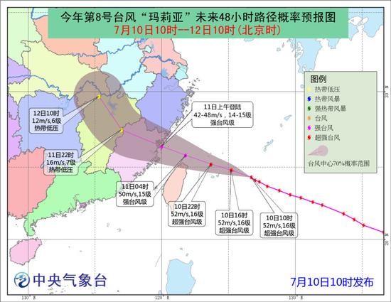 交通运输部启动二级响应防御台风玛莉亚