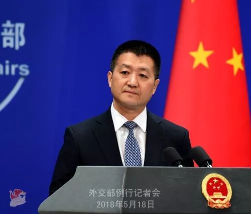 ▲中国外交部发言人陆慷