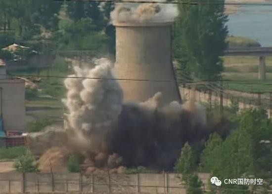 朝鲜销毁丰溪里核试验场(资料图)