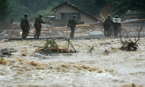 对地震游刃有余的日本 为何一场暴雨死了200多人