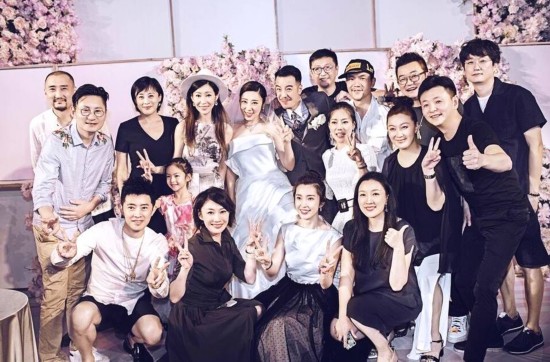 海一天婚礼现场温馨浪漫 李冰冰陈坤廖凡何冰齐现身