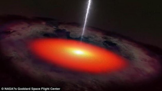 2017年9月22日，“冰立方”观测站探测到一颗中微子后，天文学家争相寻找它的源头——位于一个遥远星系中央的超大质量黑洞。