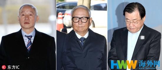 三位前国情院院长涉嫌向朴槿惠&ldquo;上供&rdquo;（图：东方IC）