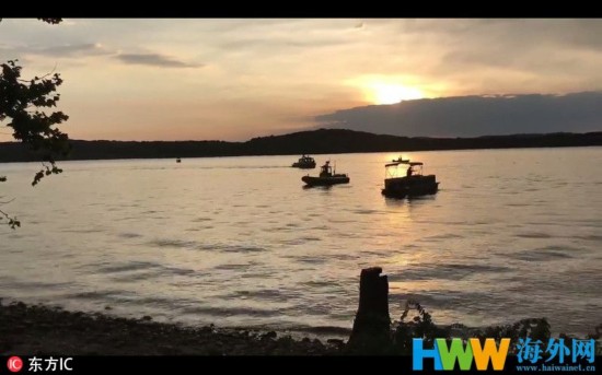 美国一游览船遭遇强风暴沉没 已致13人死4人失踪