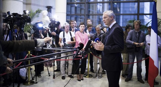 （法国财长勒梅尔 图片来源：美联社）