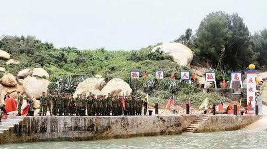 金门大担岛长期以来都被台军视为&ldquo;精神象征&rdquo;(联合报系资料照)