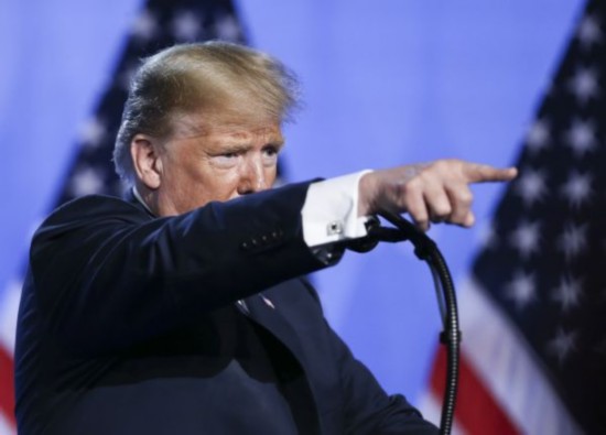 美国总统特朗普。