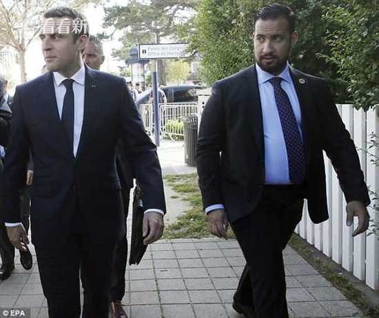 马克龙否认与打人保镖有不伦关系:没给他核按钮