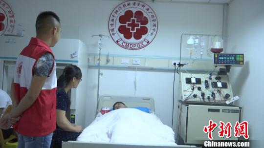 广西民警无偿捐献造血干细胞寄语受捐者好好活下去