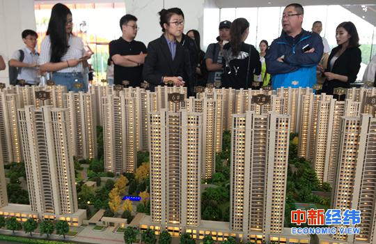 楼市资料图 中新经纬 贾亦夫摄