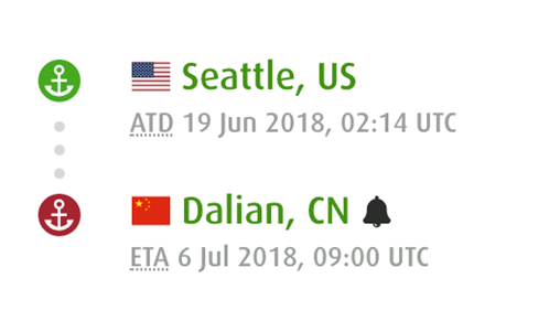 海上绕圈美国大豆船:一直在大连海域等待进港卸货