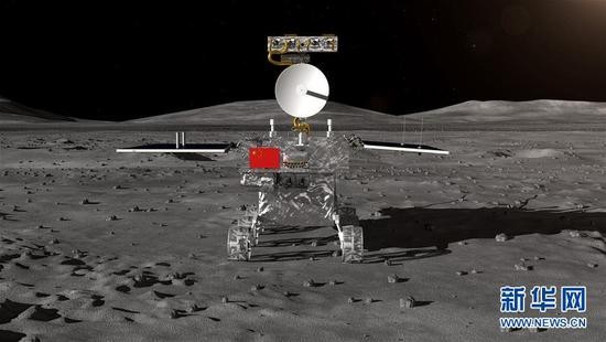 （图文互动）（2）嫦娥四号着陆器和月球车外观设计构型公布 征名活动同步启动