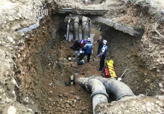 工地崩塌3人被活埋 承包商劣迹斑斑仍获政府工程