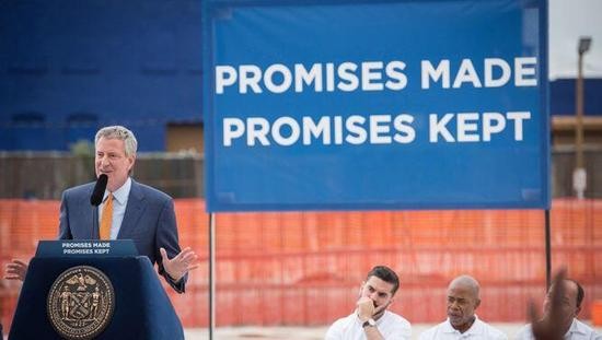 特朗普指责纽约市长剽窃竞选口号:真差劲没想象力