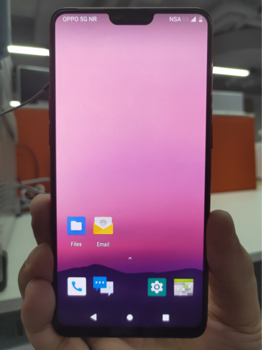 基于OPPO R15开发的可商用5G终端
