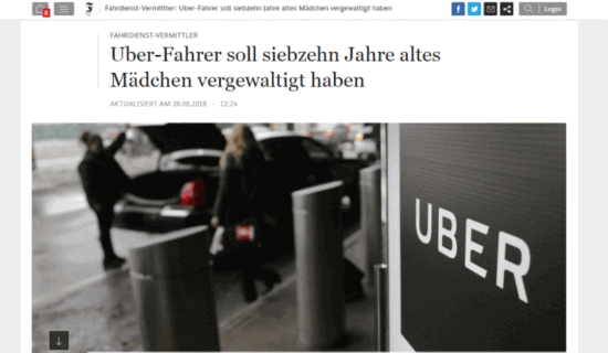  《法兰克福汇报》报道截图