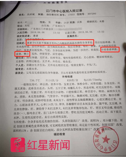 美达股份员工烫伤身亡 生前担心不能工作连累家人