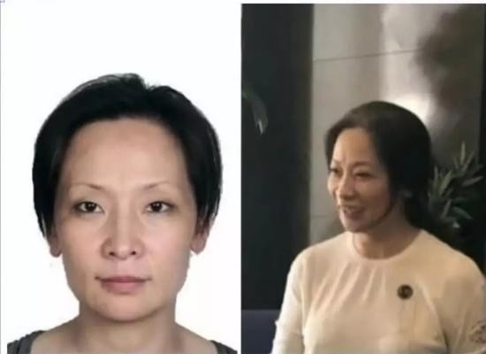 ▲哈尔滨公安贴出的李艳滨的照片