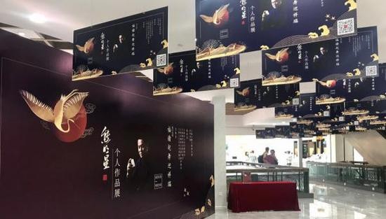 2018年8月31日，熊明星个人作品展开幕。本文图片均为主办方 供图