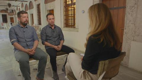 拯救叙利亚民众的美国小伙(图:哥伦比亚广播公司)