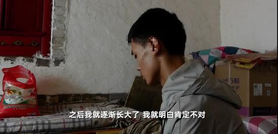 ▲王小英的养兄承认曾侵犯过她（图片来源：新京报）