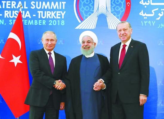 俄土伊总统商讨叙未来 俄称解决叙问题条件成熟