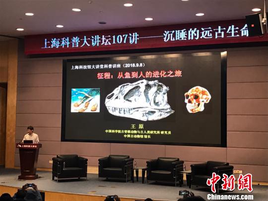 古生物学专家沪上趣解“沉睡的远古生命”