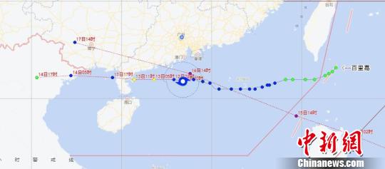 台风“百里嘉”13日将登陆粤西广东三万多艘渔船回港