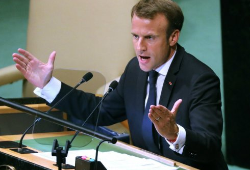 马克龙(图源:法新社)