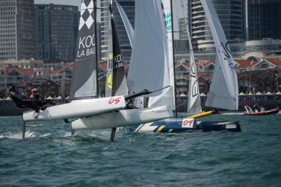 2018国际极限帆船系列赛青岛站收官 新西兰队夺冠