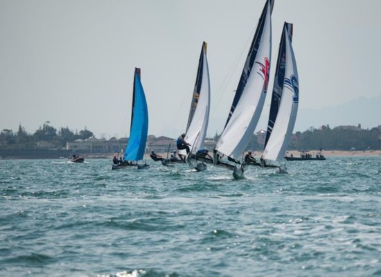 2018国际极限帆船系列赛青岛站收官 新西兰队夺冠