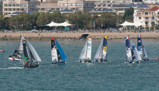 2018国际极限帆船系列赛青岛站收官 新西兰队夺冠