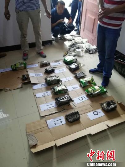 广西河池警方摧毁一特大跨国贩毒团伙缴毒10公斤