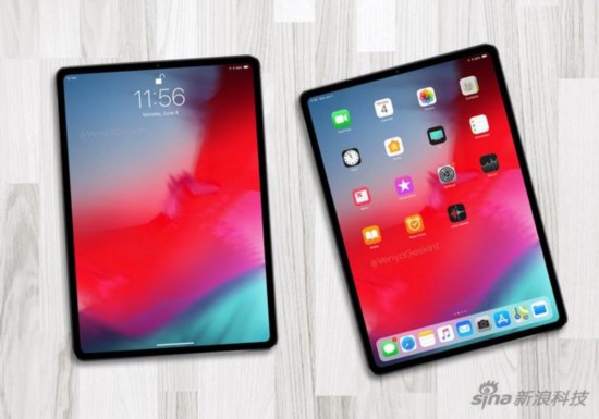 设计师根据传言做的新iPad Pro渲染图
