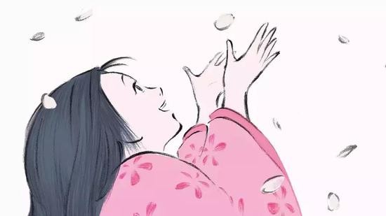 日本小说《竹取物语》中一位诞生在竹子里的公主辉夜姬。图片来源:douban
