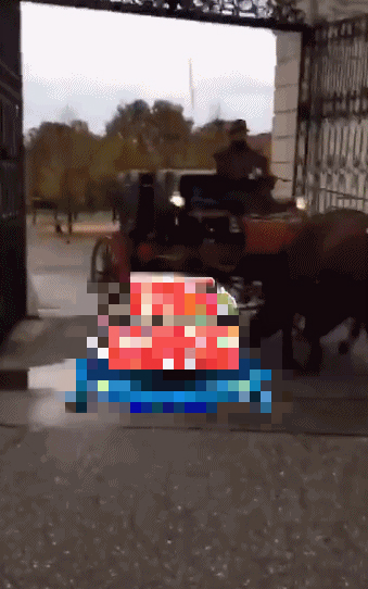 唐嫣罗晋婚礼马车乐队豪华进场 孙坚胡歌帅气亮相