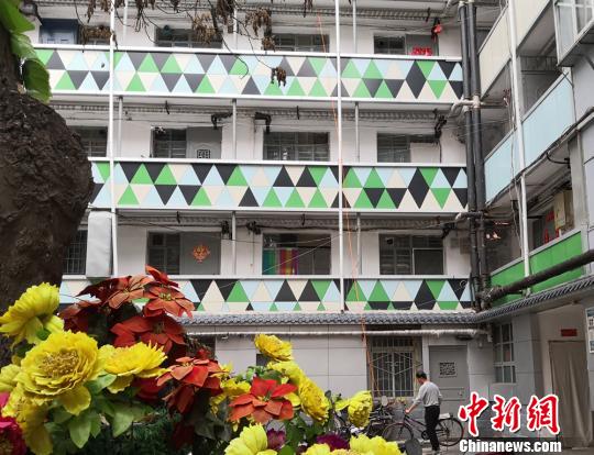 精致兰州：高龄楼院“整容”居民乐享雅致小院
