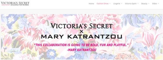图片来源:截自Victoria‘s Secret官网
