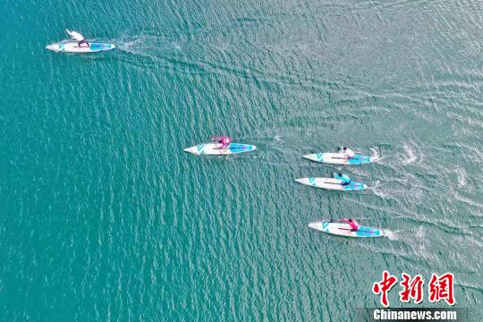 2018年第二届全国大学生桨板竞速挑战赛海南开赛