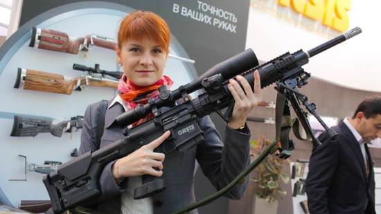 玛丽亚·布蒂娜（Maria Butina）（来源：路透社）