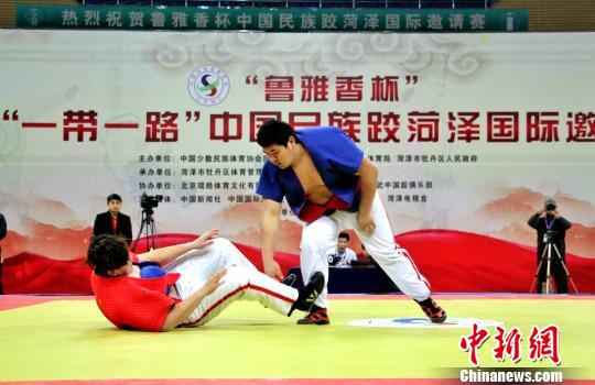 2018“一带一路”中国民族跤国际邀请赛决赛落幕