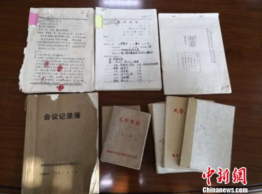 原始案卷材料 警方提供 摄