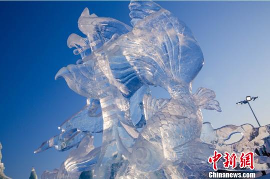 三等奖作品《海洋旋律》。冰雪大世界供图